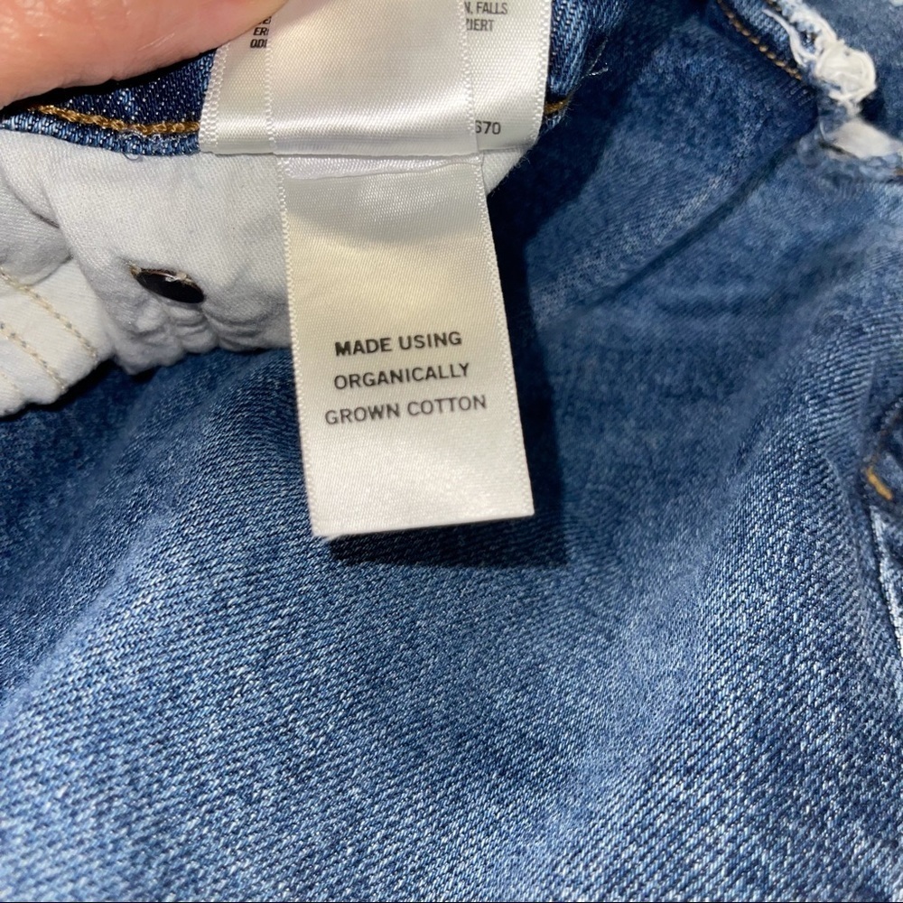AGOLDE Toni Mid Rise Straight Distressed Ankle Jeans 27 - Picture 11 of 11